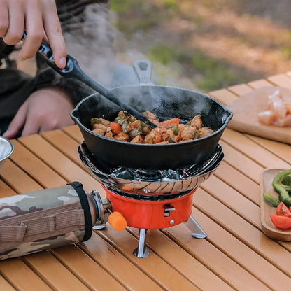 Windproof Outdoor Electronic Foldable Lotus Gas Stove